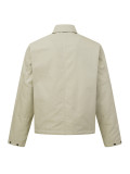 Burberry Embroidered Spread Collar Jacket - Cream 260908