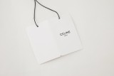 CELINE Knit Metal Logo Button Cardigan - Charcoal 260915