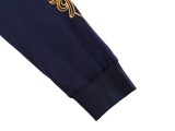 Chrome Hearts Sword Navy Blue Vine & Sword Long Sleeve T-Shirt 260915 - Charcoal 260915
