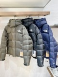 The North Face Urban Exploration Hooded Logo Down Jacket - Dark Gray 261020