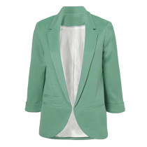 Green 3/4 Sleeve Fashion Lady Suit TE10007-11