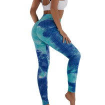 Aquamarin Tie Dye Leggings Yoga Pants TQK520020-45