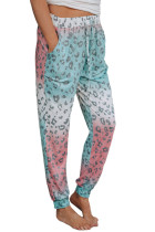 Leopard Gradient Color Drawstring High Waist Pants LC7711003-22