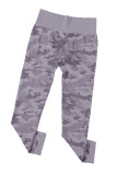 Seamless Camo Print Butt Lift High Waist Yoga Pants LC900012-8