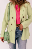 Double Breasted Pocketed Long Sleeve Blazer LC852340-9