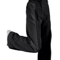Black Splicing Corduroy Pocket Casual Pants TQF511007-2