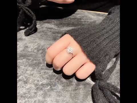 【Kectios™】時尚個性可旋轉雪花戒指 指環