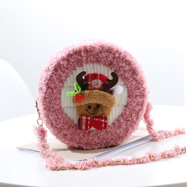 【Kectios™】手工編織包包新年禮物小熊包包網格手縫自制作diy材料包手工包包