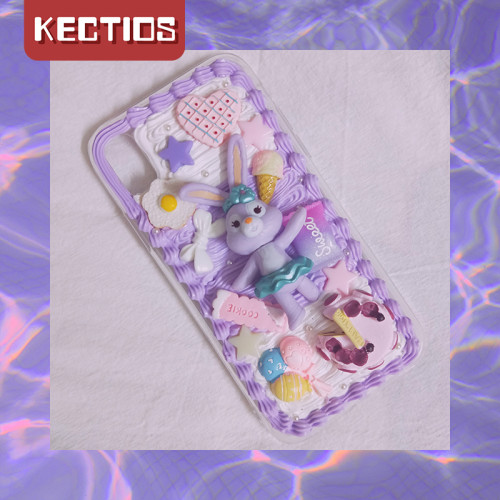【Kectios™】DIY手機殼材料奶油膠材料包