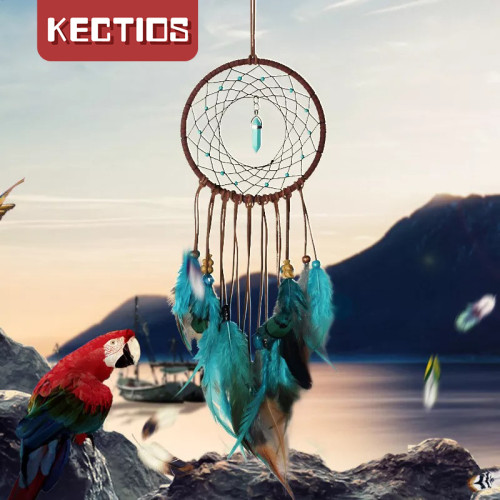 【Kectios™】北歐DIY風鈴捕夢網汽車掛件工藝禮品掛飾情人節禮品掛件