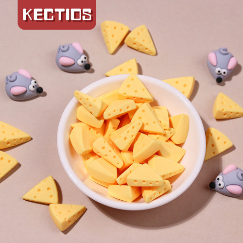 【Kectios™】乳酪小蛋糕diy手機殼模擬奶油膠材料包手工水晶滴膠製作樹脂配件