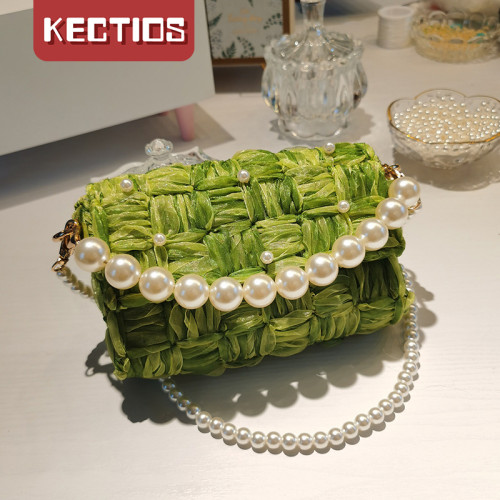 【Kectios™】雪紗線編織包包網格板毛線diy材料自制單肩斜挎包女