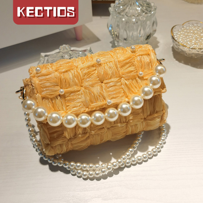 【Kectios™】雪紗線編織包包網格板毛線diy材料自制單肩斜挎包女