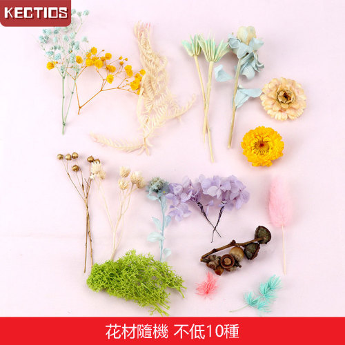 【Kectios™】永生乾花材料包節日手工花藝製品diy零散永生花乾花花材