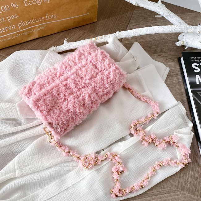 【Kectios™】自制手編工織包網紅材料包手縫自制作送禮物給女朋友毛線織包diy