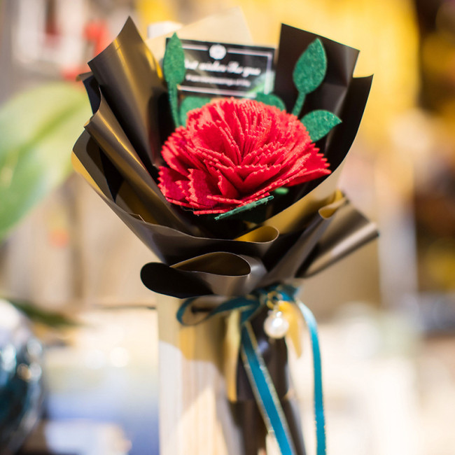 【Kectios™】玫瑰向日葵手捧花手工DIY布藝花朵不織布材料包自製手作太陽花布
