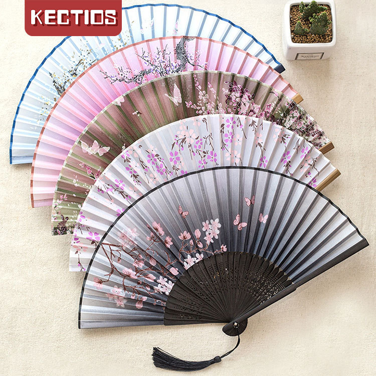Nt 259 Kectios 夏季廣告日式摺扇中國風扇子絹扇和風夏季男女扇櫻花古風折疊扇子 M Diykectios Com Nt 259 Kectios 夏季廣告日式摺扇中國風扇子絹扇和風夏季男女扇櫻花古風折疊扇子 M Diykectios Com