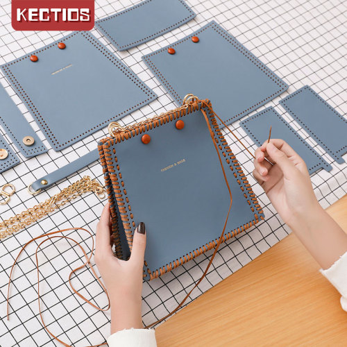 【Kectios™】DIY手工包單肩女包2021春夏季新款女包個性潮包斜挎鏈條包