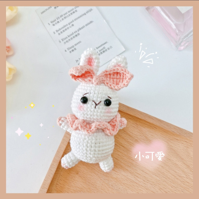 【Kectios™】兔熊羊豬獅子毛線手工diy鉤針編織玩偶材料包閨蜜女朋友製作禮物