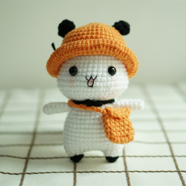 【Kectios™】手工DIY編織鉤針材料包情侶小貓玩偶娃娃毛線手作自製禮物