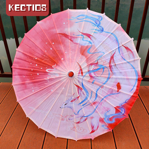 【Kectios™】中國風油紙傘道具舞蹈傘旗袍走秀演出傘舞台綢布裝飾cos古風工藝