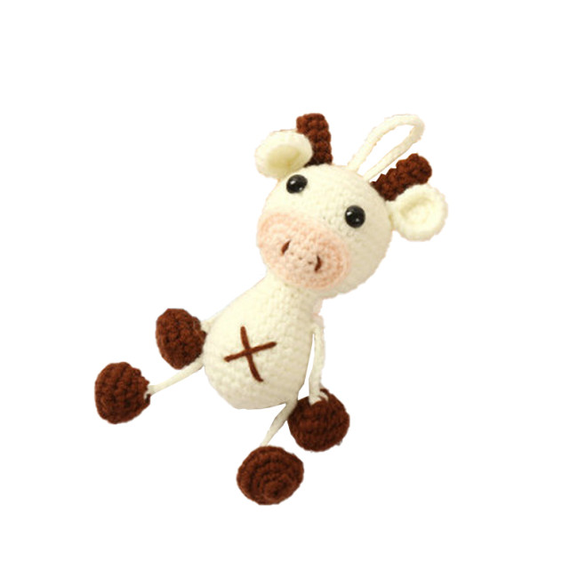 【Kectios™】鉤針diy材料包毛線編織手工玩偶娃娃情侶兔子自製針織5股牛奶棉線
