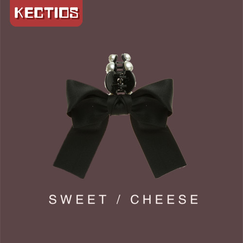 【Kectios™】韓國優雅氣質慵懶風珍珠抓夾