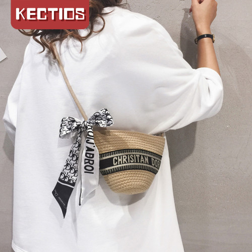 【Kectios™】爆款ins編織水桶迷你單肩斜挎包
