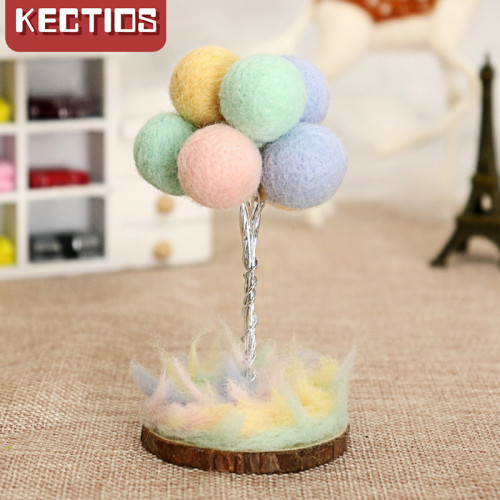 【Kectios™】羊毛氈戳戳樂手工製作diy材料包 入門搓搓樂紮紮樂新手氣球擺件