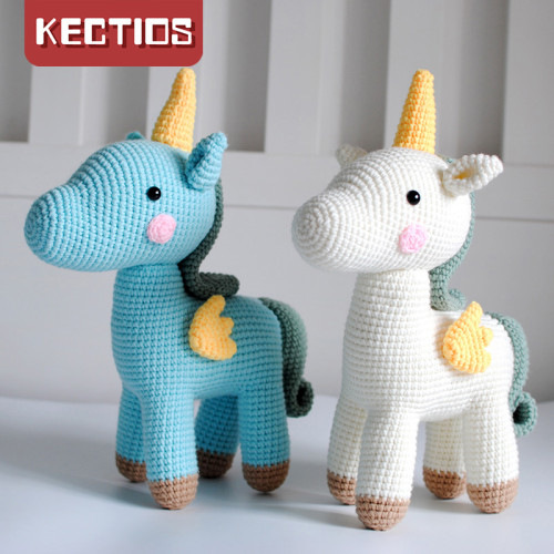 【Kectios™】手工編織鉤針玩偶禮物手編毛線針織diy材料包