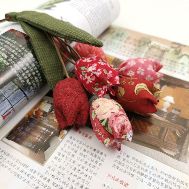 【Kectios™】初學手工diy製作拼布刺繡包包材料包創意掛飾挂件布藝手工花朵