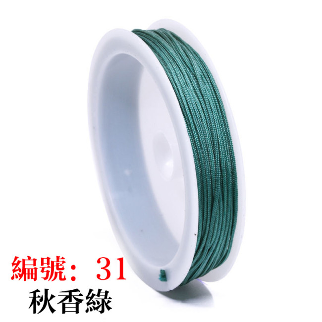 【Kectios™】手繩頭髮編織線加密72號玉線中國結線繩手工手鍊編繩線材料紅繩線