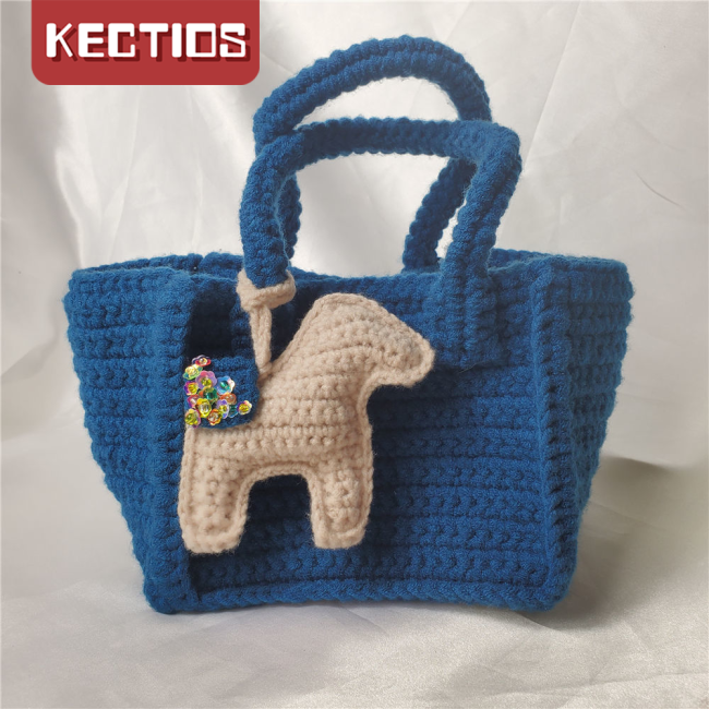 【Kectios™ 】手工編織包包愛馬s包菜籃子包潮流氣質手提包收納包網紅2021新款