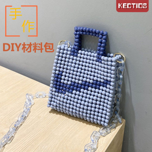 【Kectios™ 】新款手工串珠包編織包diy材料包