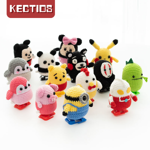【Kectios™ 】走路玩偶毛線diy材料包手工棉線簡單易學鉤針媽咪孕期手工