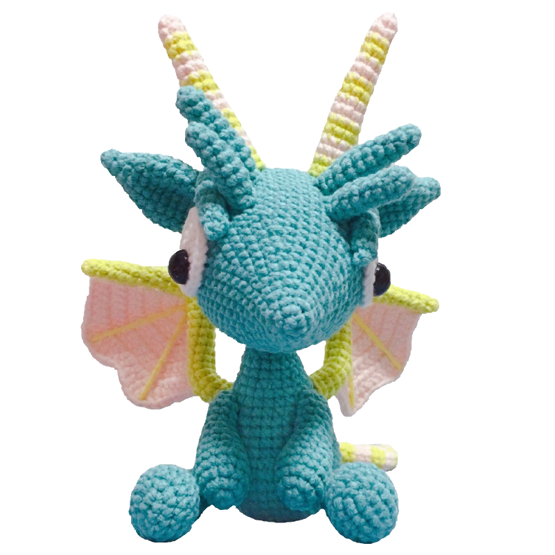 Nt 469 Kectios 小翼龍鉤針編織材料包手作diy毛線恐龍玩偶解壓解悶手工 M Kectiostw Com