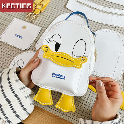 【Kectios™ 】diy包包女卡通手工編織包包自製作材料包可愛小背包送女朋友禮物