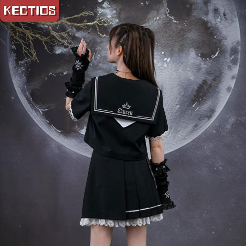 【Kectios™】迪士尼授權白雪公主原創甜酷裙套裝炸街減齡套裝裙兩件套