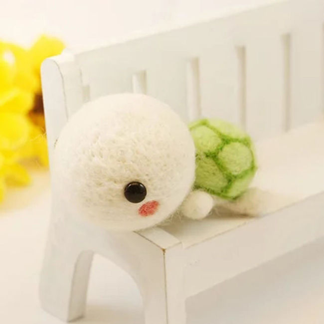 【Kectios™】戳戳樂羊毛氈diy材料包手工製作成人布藝 創意小動物熊貓