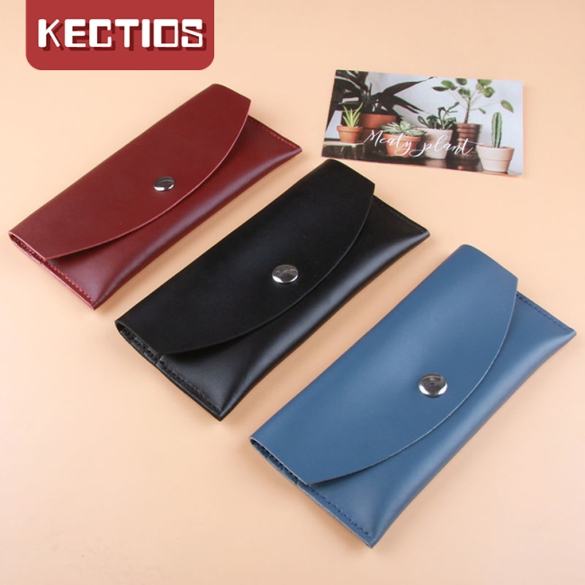 【Kectios™  】手工牛皮錢包零錢包手拿男女長款小眾設計師定製材料包diy自製