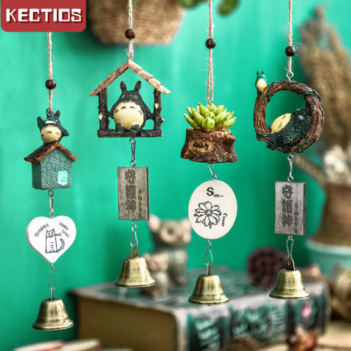 【Kectios™  】風鈴掛件鈴鐺畢業生日禮物女生閨蜜日式小清新創意掛門房間裝飾品
