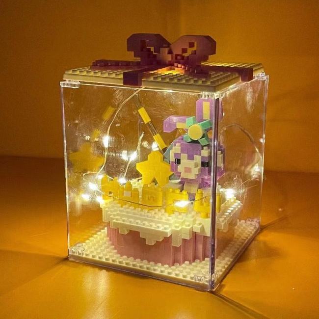 【Kectios™  】兼容樂高微型立體鑽石小顆粒積木拼裝益智玩具閨蜜情侶生日禮物女