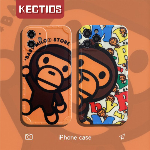 【Kectios™ 】日韓潮牌卡通猴子手機殼 時尚潮流元素 創意無限