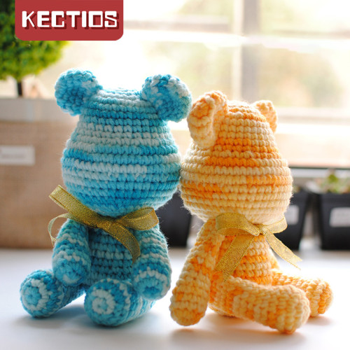 【Kectios™ 】暴力熊玩偶diy鉤針材料包