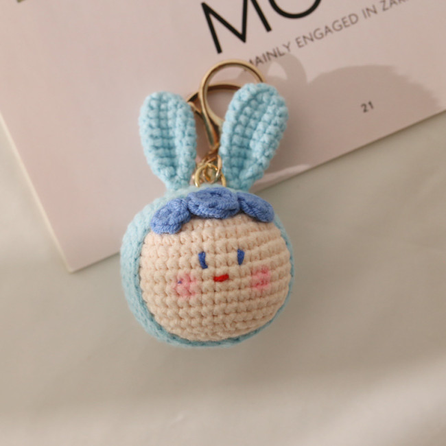 【Kectios™ 】寶媽針織玩偶 女生可愛編織鑰匙環