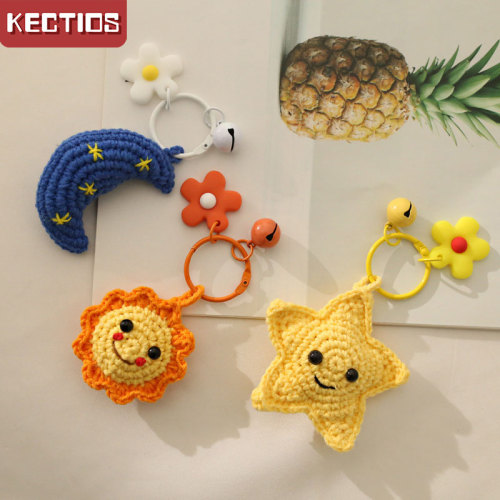 【Kectios™ 】寶媽針織玩偶 女生可愛編織鑰匙環