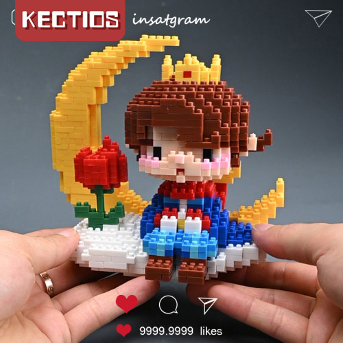 【Kectios™】小王子樂高積木微顆粒擺件益智拼裝玩具