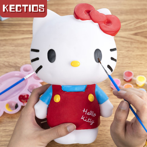 【Kectios™】塗色娃娃彩繪白胚 兒童diy手工製作搪膠陶瓷擺地攤存錢罐玩具