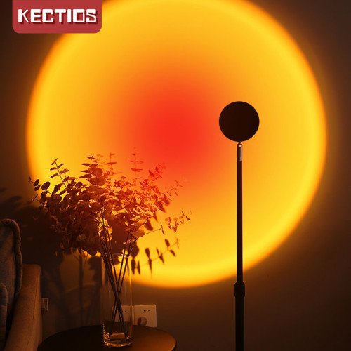 【Kectios™ 】日落燈網紅拍照ins落日燈夕陽燈氛圍客廳臥室創意藝術日不落臺燈