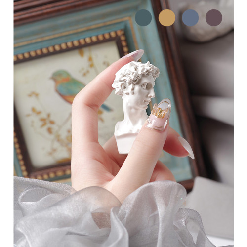 【Kectios™】BOLE美甲拍攝道具人頭石膏雕塑擺件